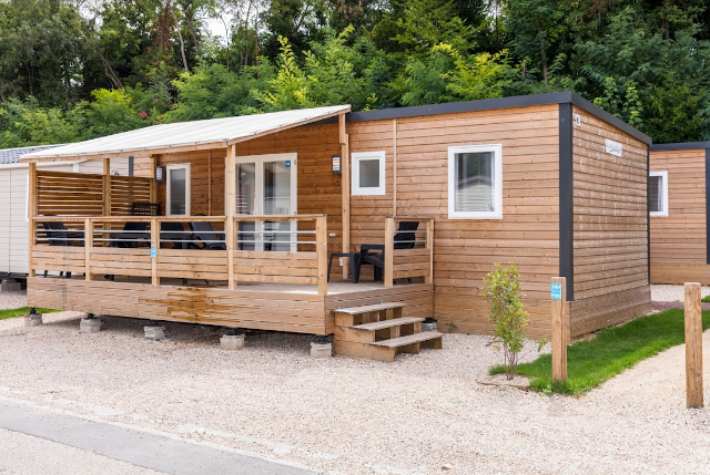 mobil-home Villa au camping Paris Est